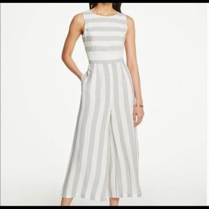 Nwt Ann Taylor factory striped jumpsuit